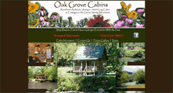 Desktop Screenshot of oakgrovecabins.com